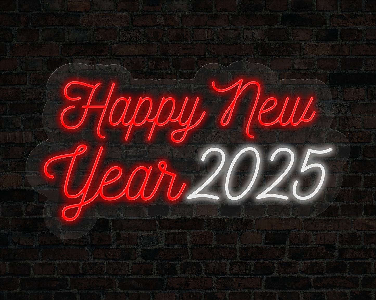 Happy New Year - 2025 Neon Sign