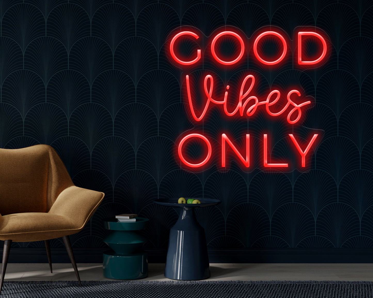 Good Vibes Only Neon Sign