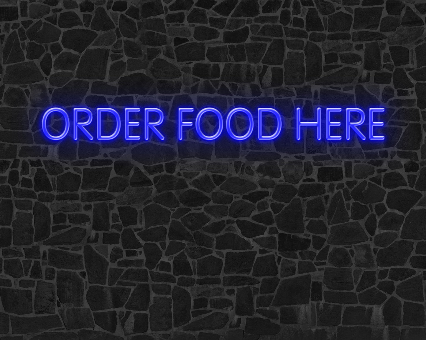 Order food here Neon Sign