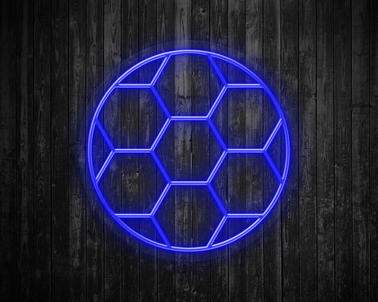 Soccer Ball Neon Sign