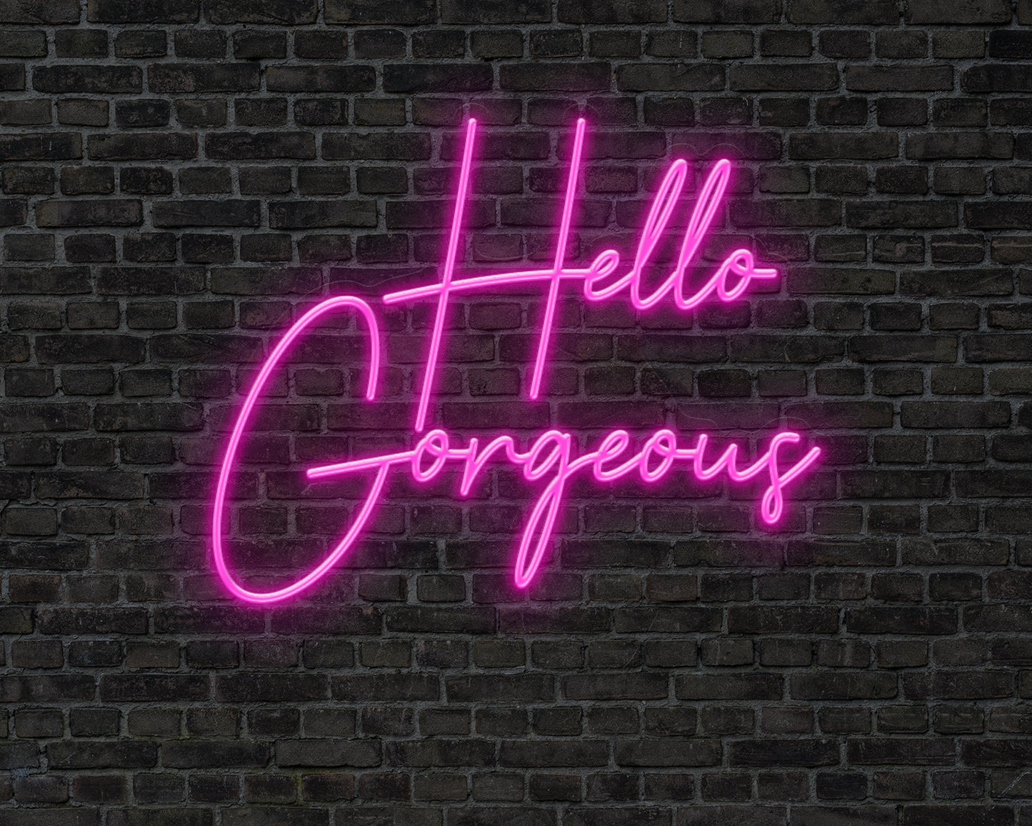 Hello Gorgeous Neon Sign