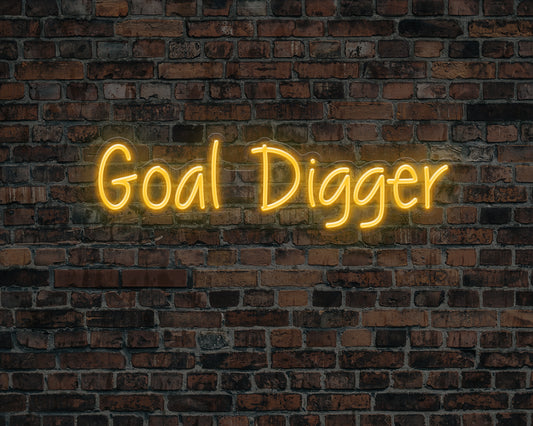 Goal Digger Neon Sign