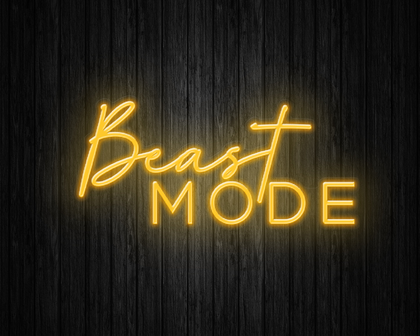 Beast Mode Neon Sign