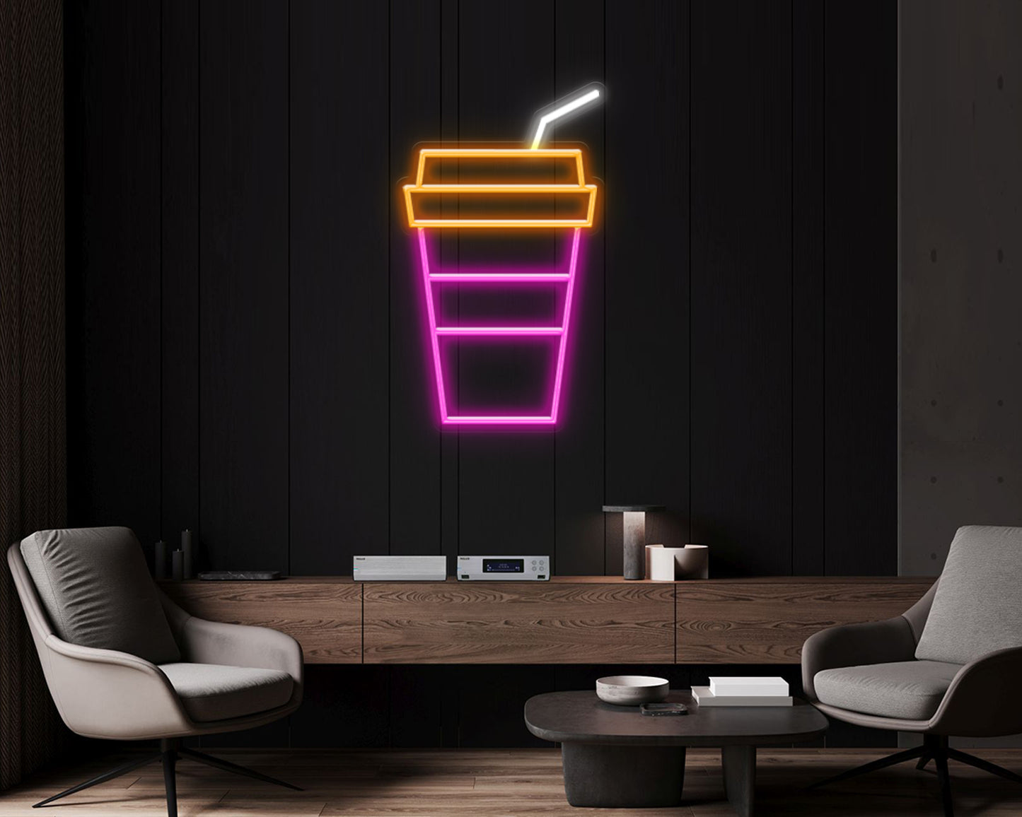 Coffee Cup Neon Sign