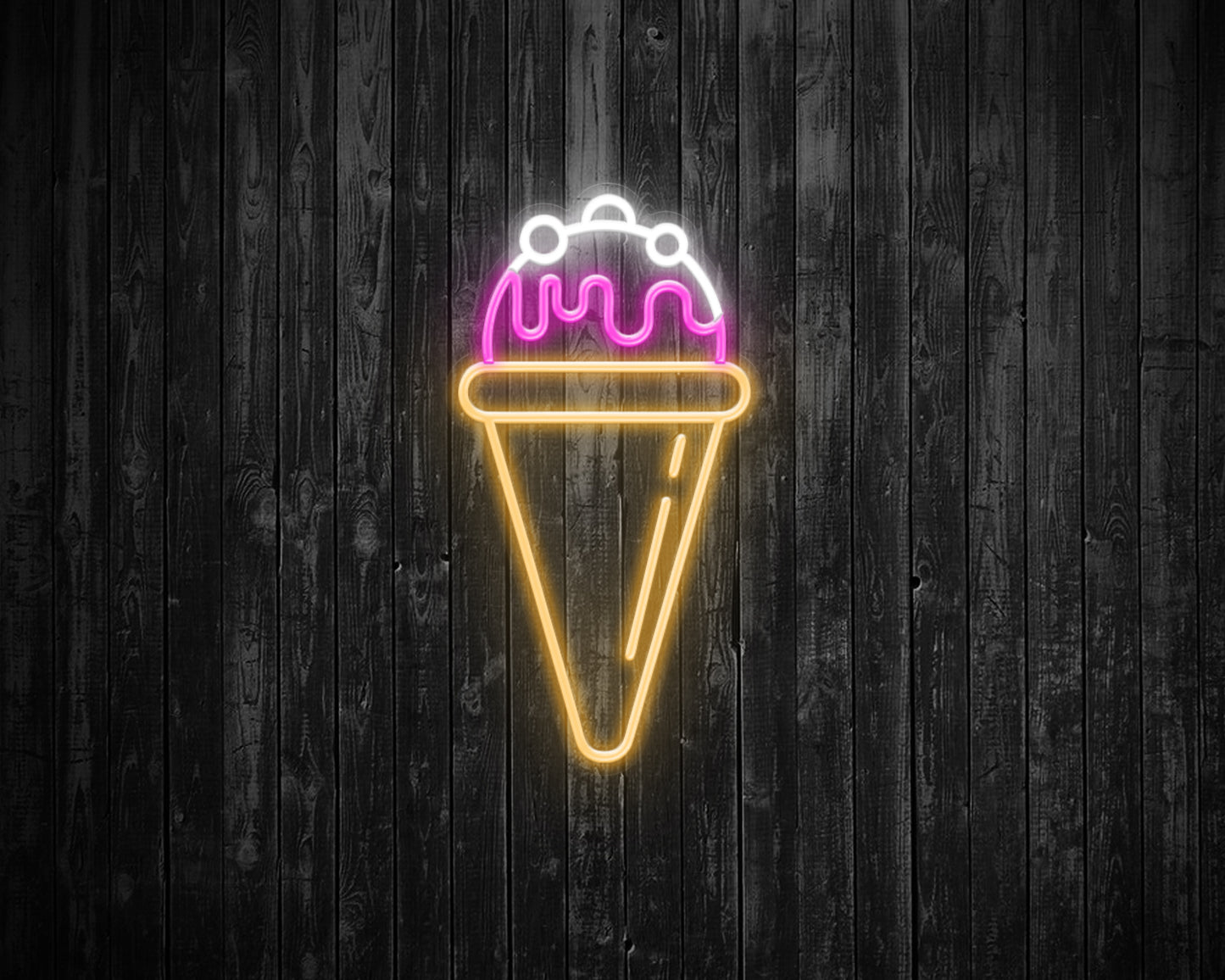 Ice Cream Corn Neon Sign