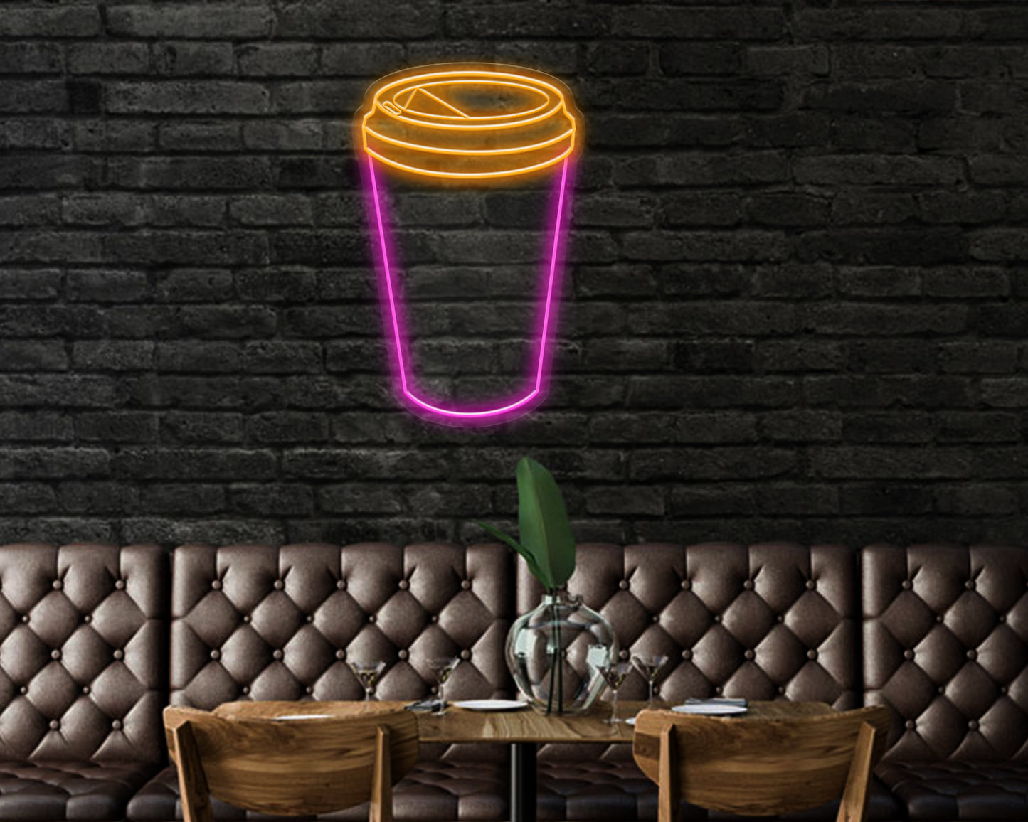 Coffee Cup Neon Sign