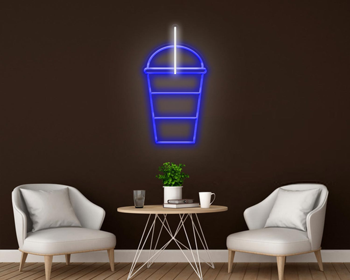 Drink Cup Neon Sign