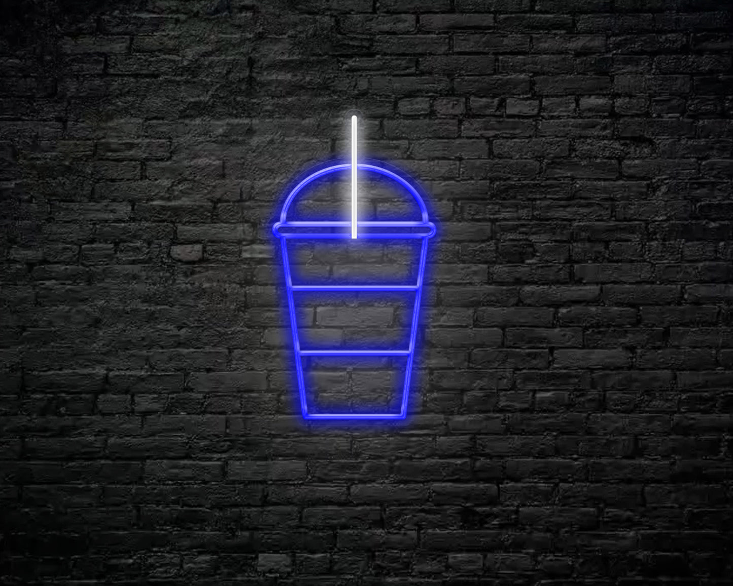 Drink Cup Neon Sign