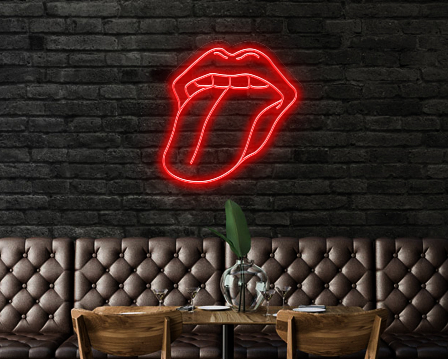 Tongue Neon Sign