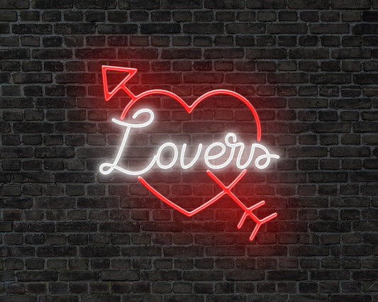 Lovers Heart Neon Sign