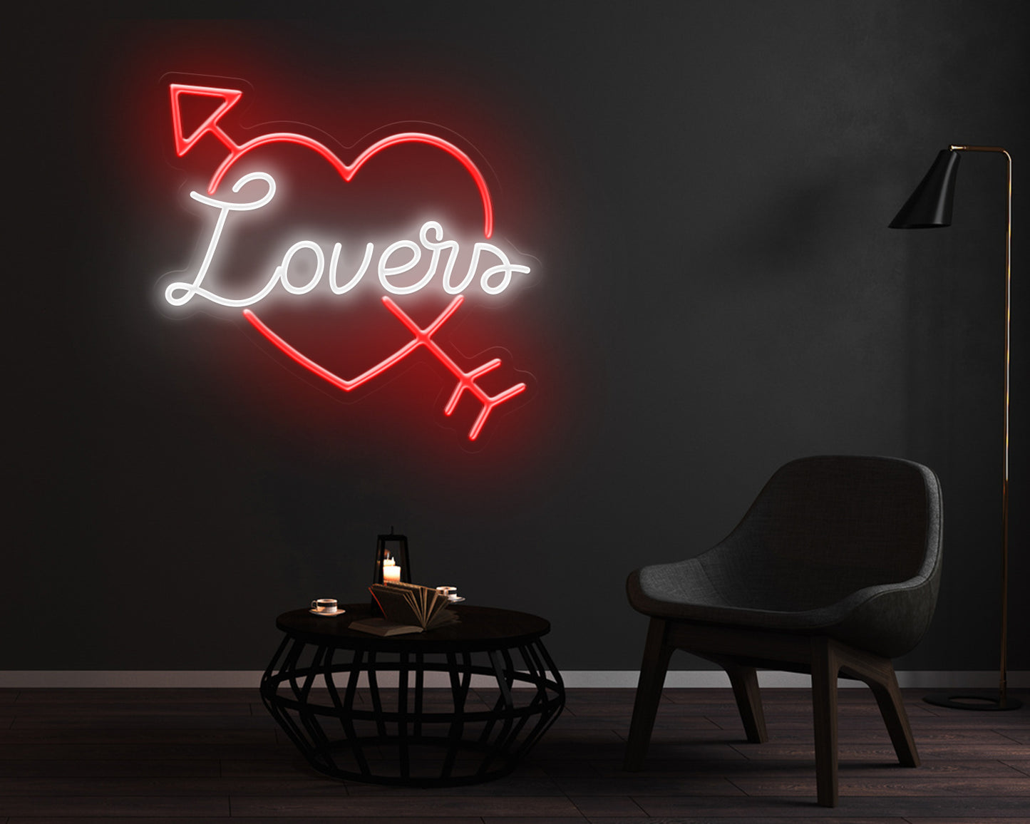 Lovers Heart Neon Sign