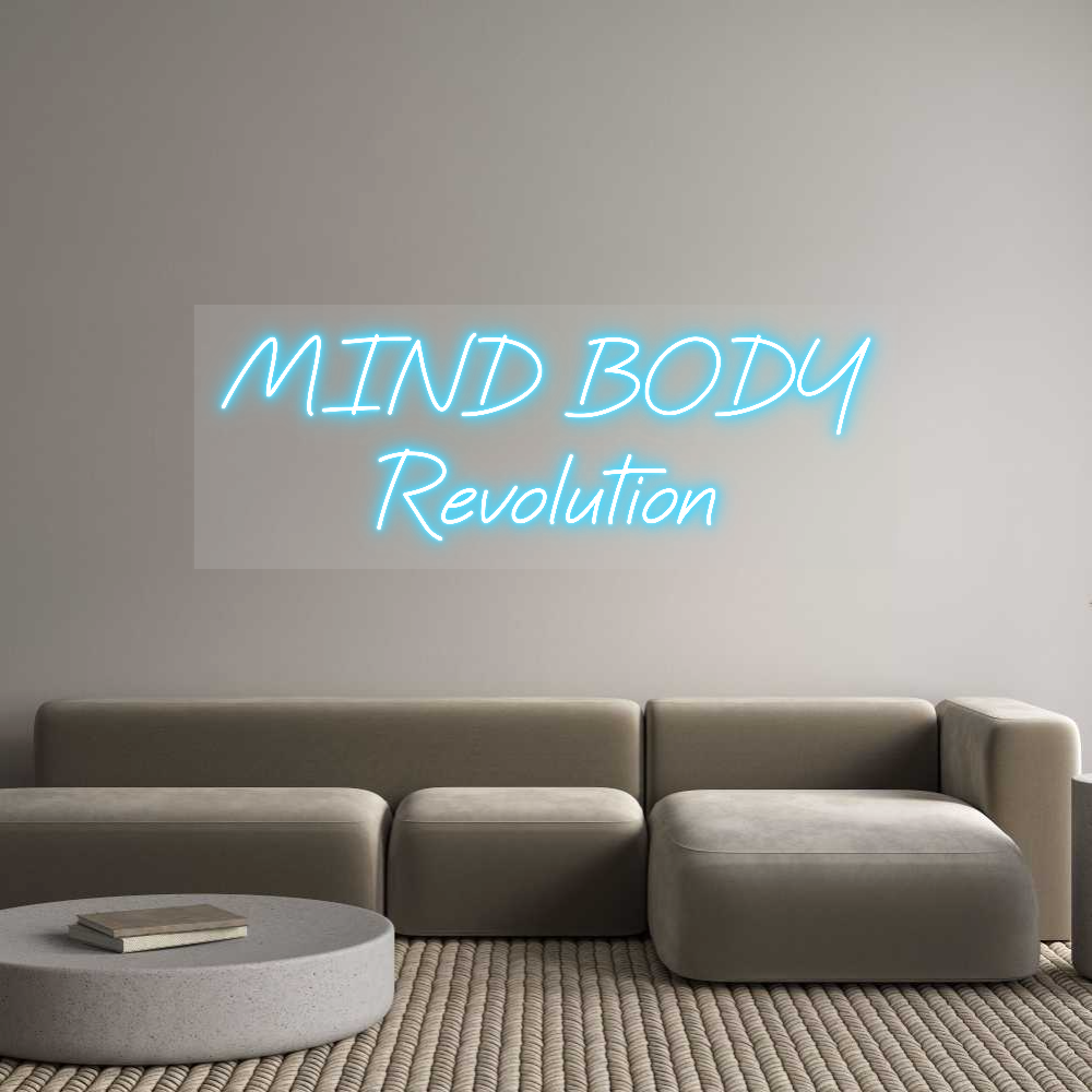 Custom Name Neon Sign MIND BODY
Re...