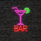 Cocktails and Bar Neon Sign