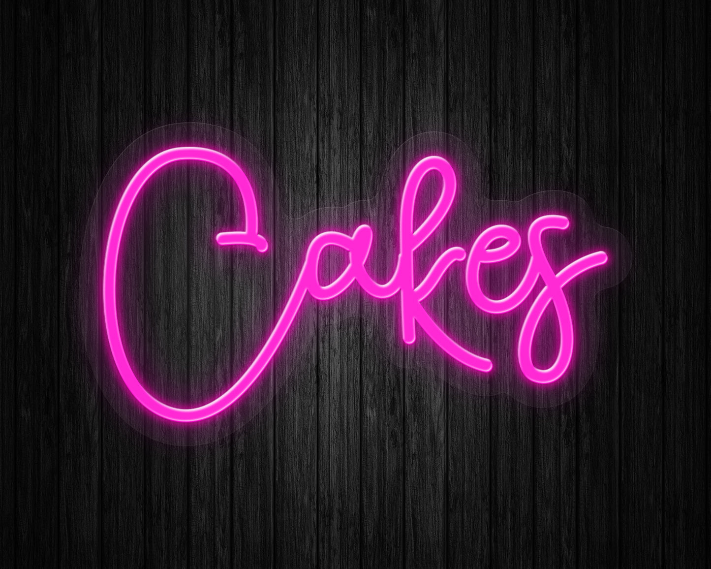 Cakaes Neon Sign