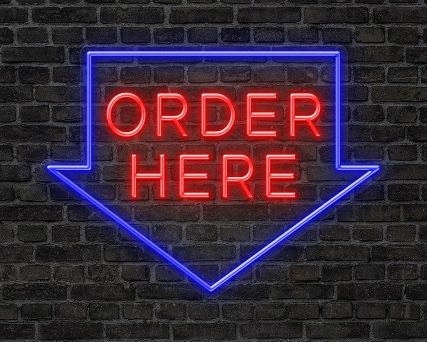 Order Here Neon Sign