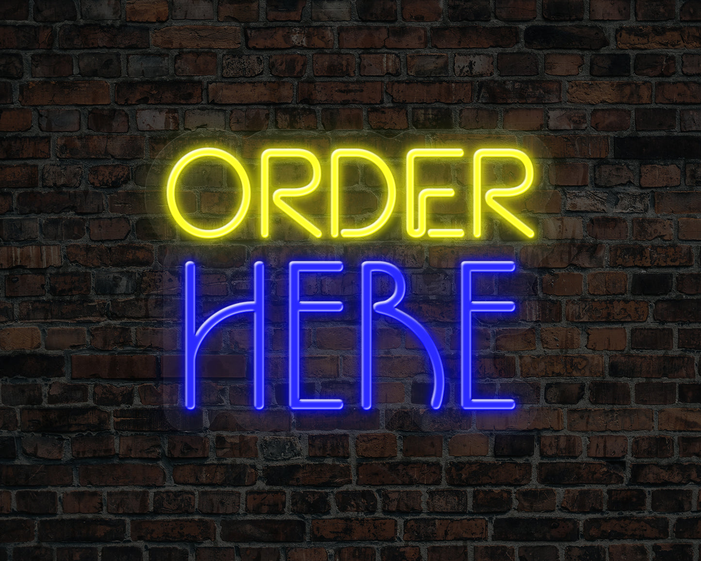 Order Here Neon Sign