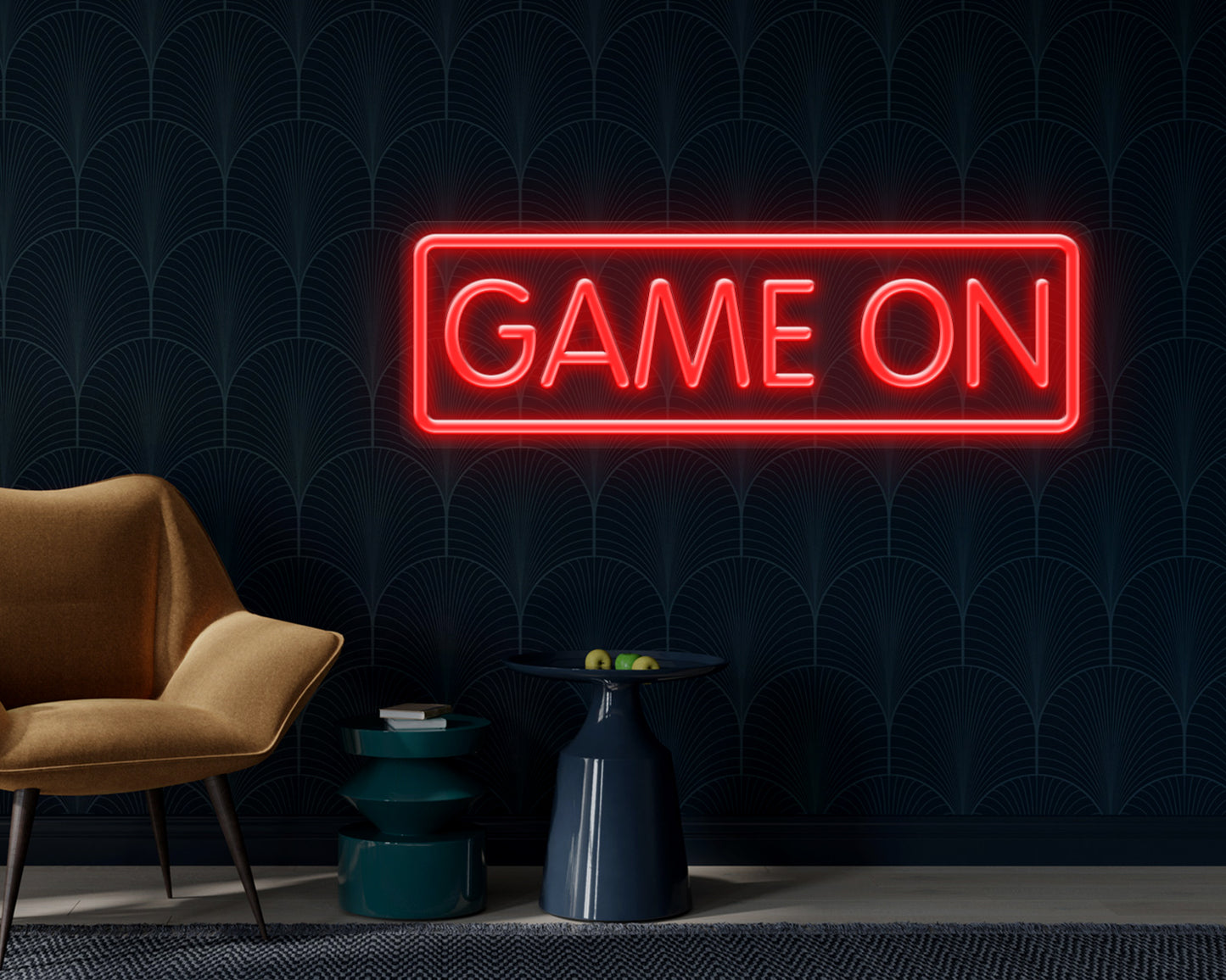 Game on Neon Sign