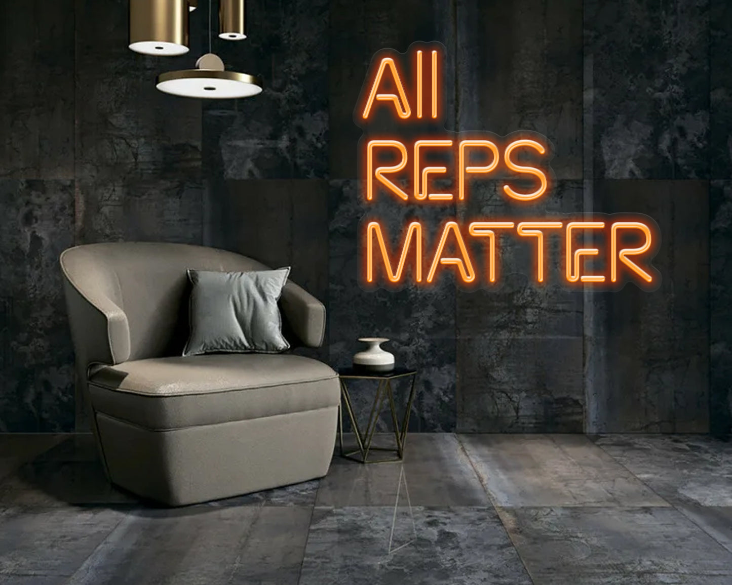 All Reps Matter Neon Sign