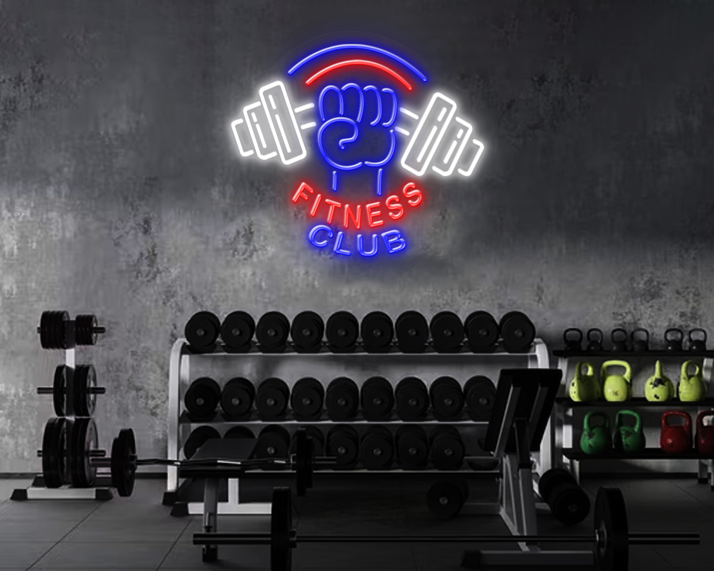 Fitness Club Neon Sign