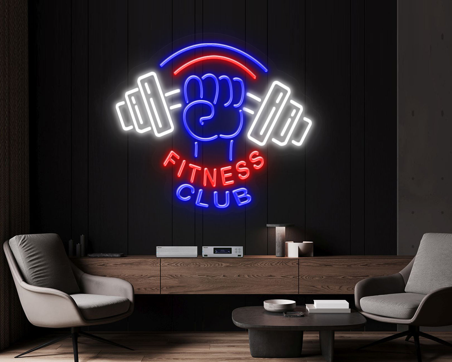 Fitness Club Neon Sign