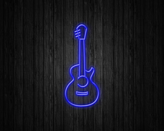 Guitar Neon Sign