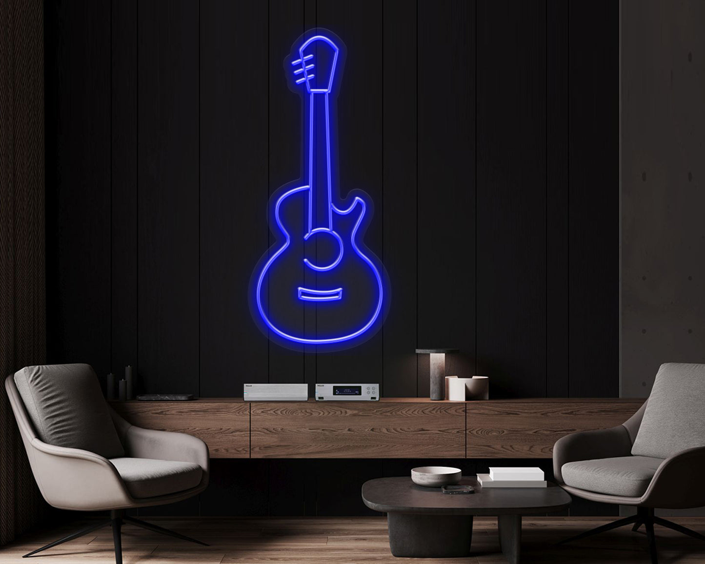 Guitar Neon Sign