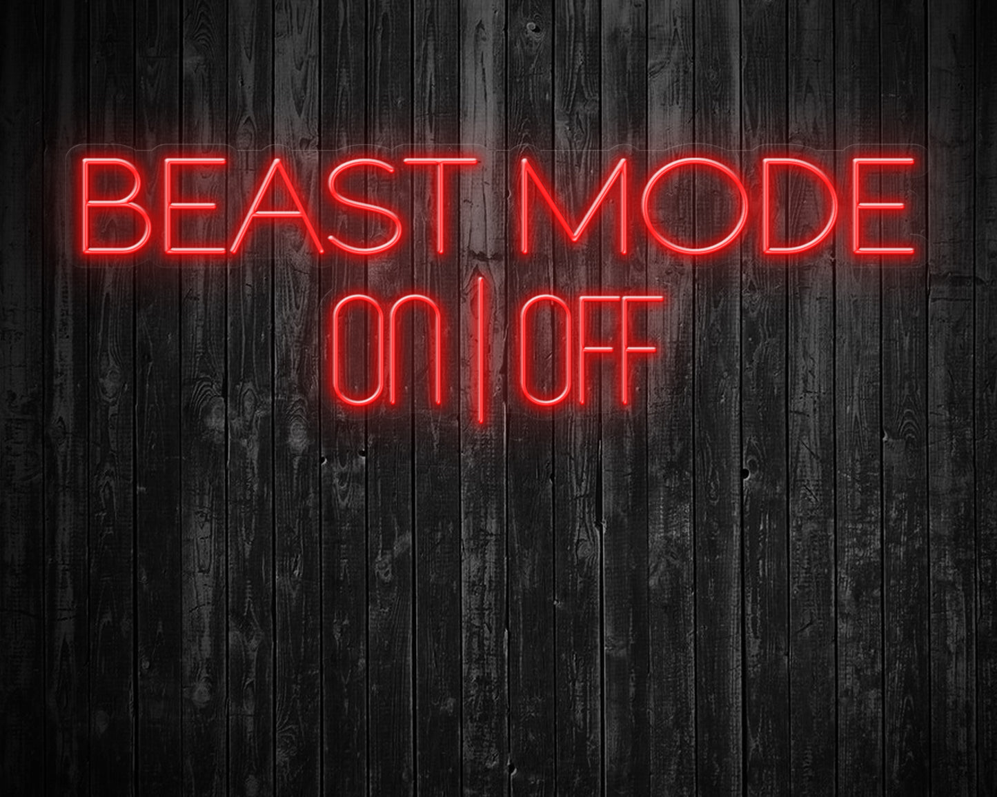 Beast Mode Neon Sign