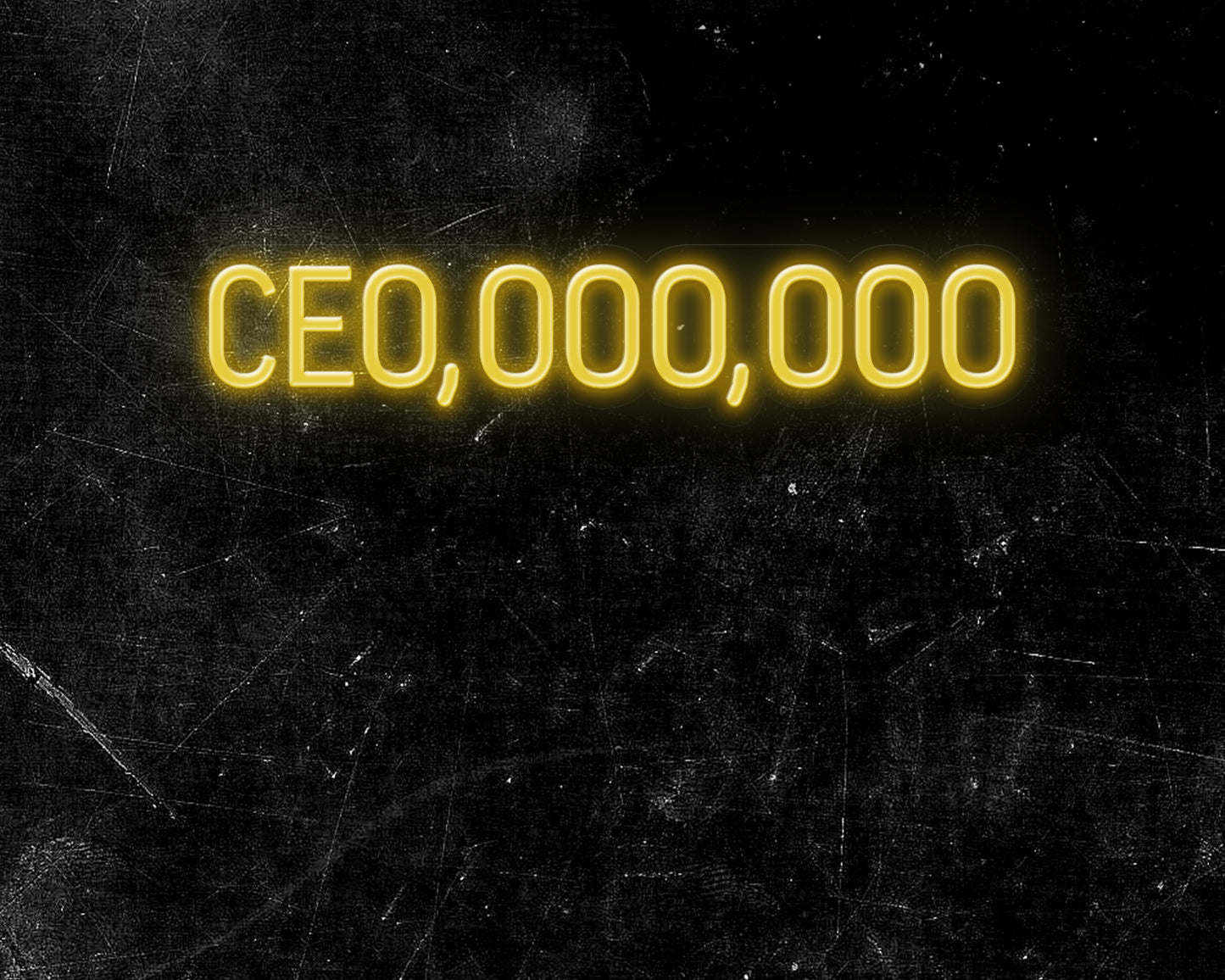 CEO Neon Sign