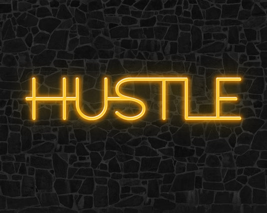 HUSTLE NEON SIGN