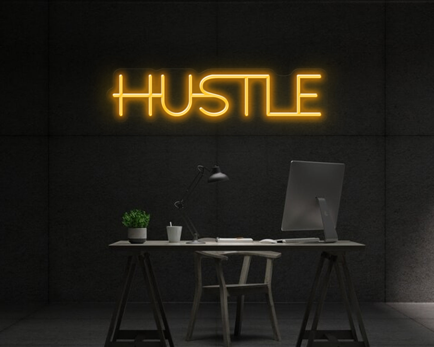 HUSTLE NEON SIGN