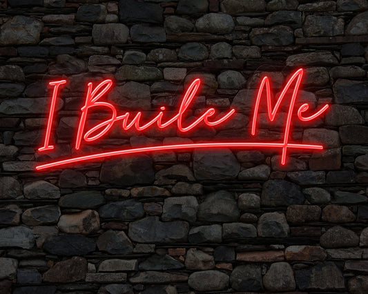 I BUILT ME NEON SIGN