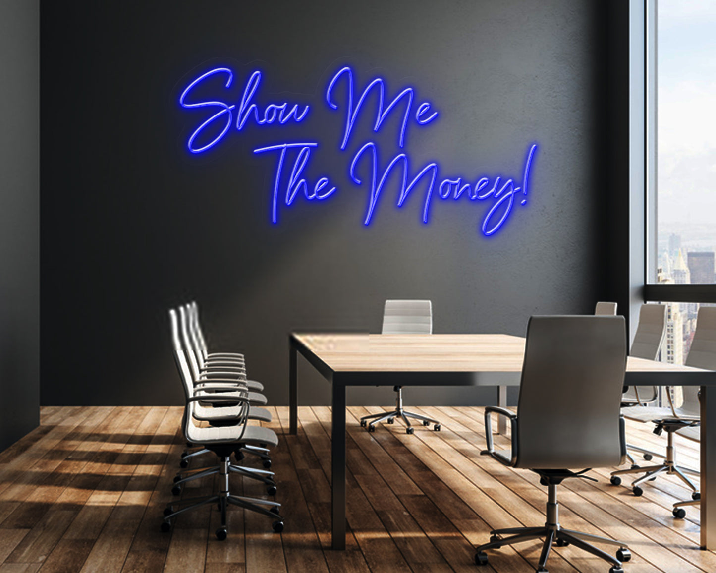 Show Me The Money! Neon Sign