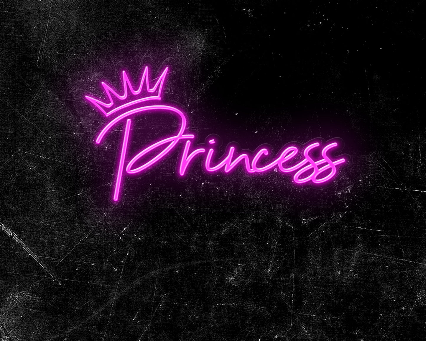 Princess Script Neon Sign