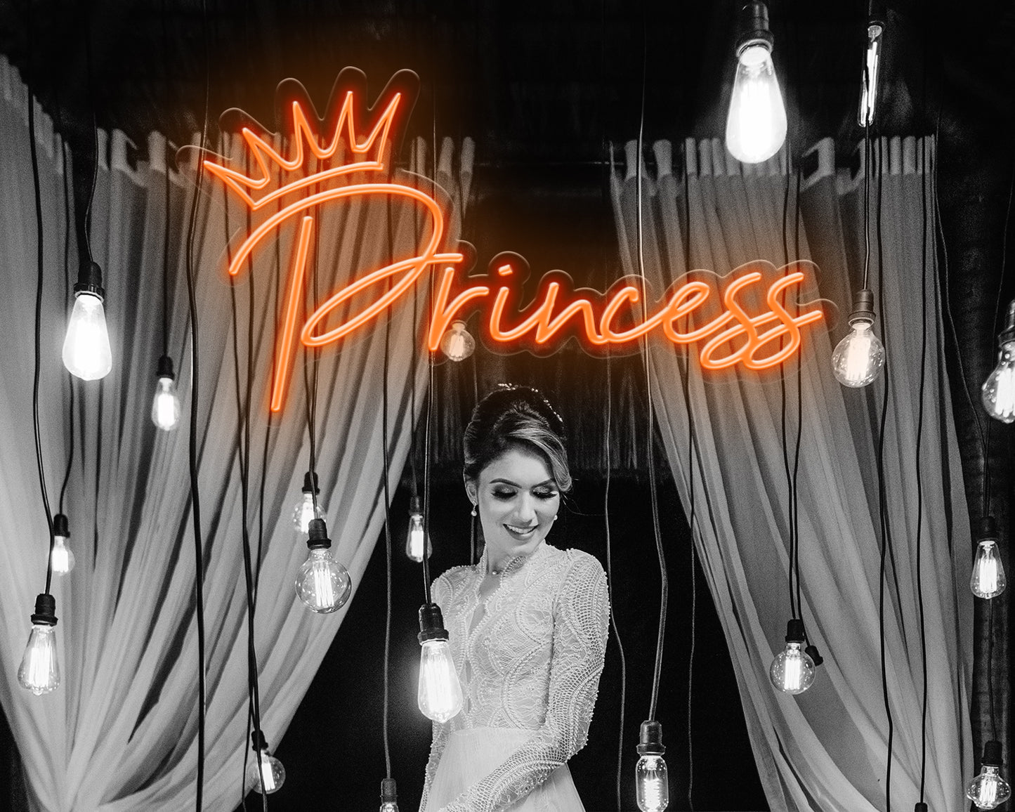 Princess Script Neon Sign