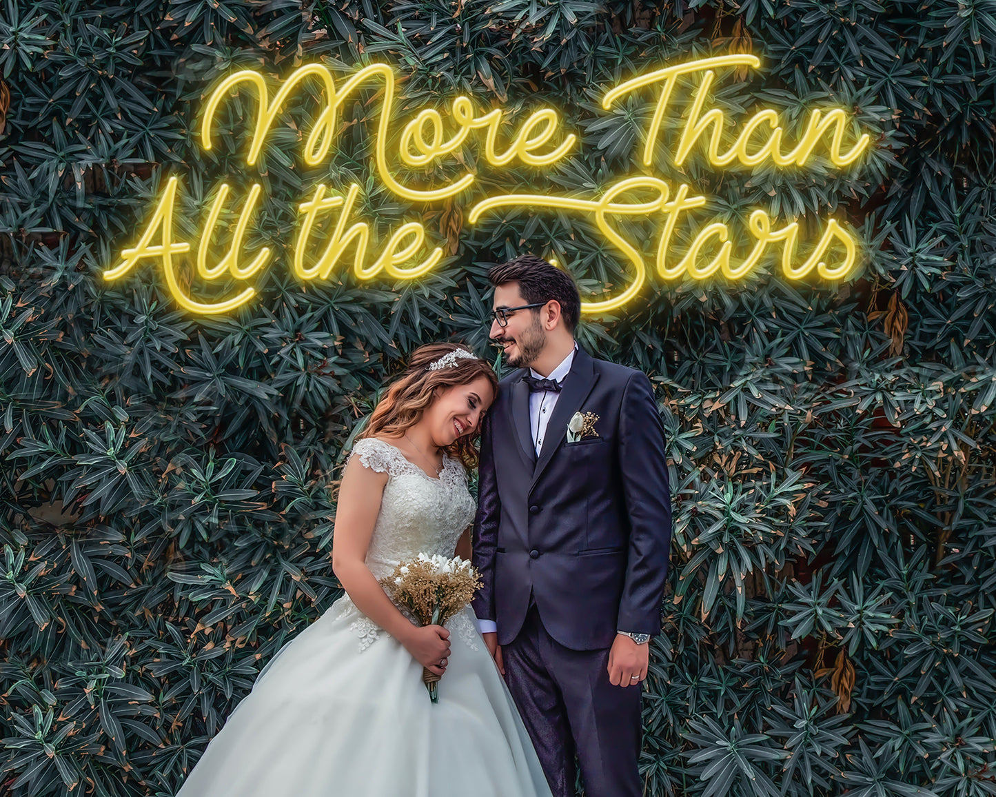 More Than All the Stars Neon Sign