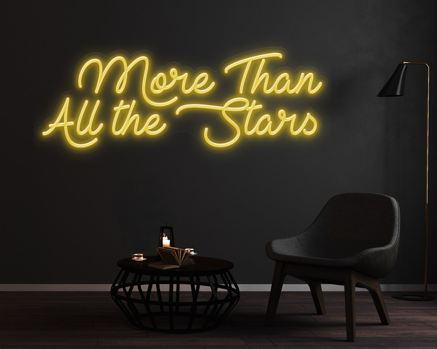 More Than All the Stars Neon Sign