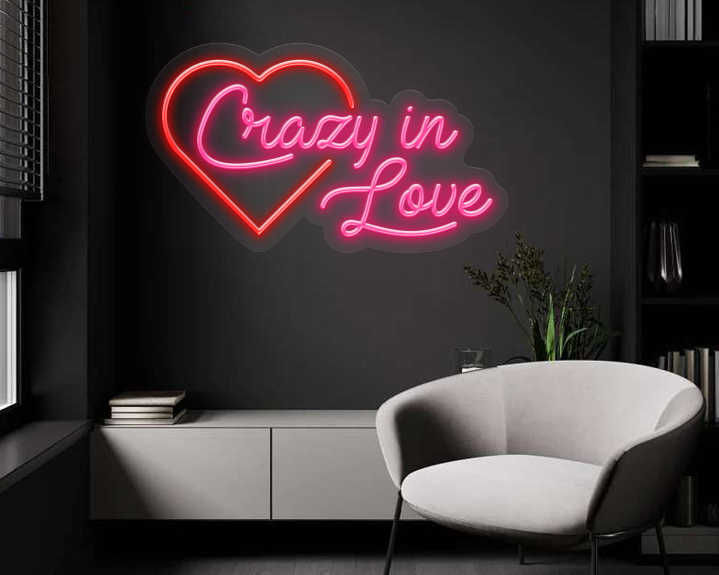 Crazy In Love Neon Sign