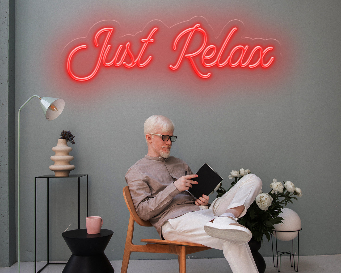 Just Relax Neon Sign