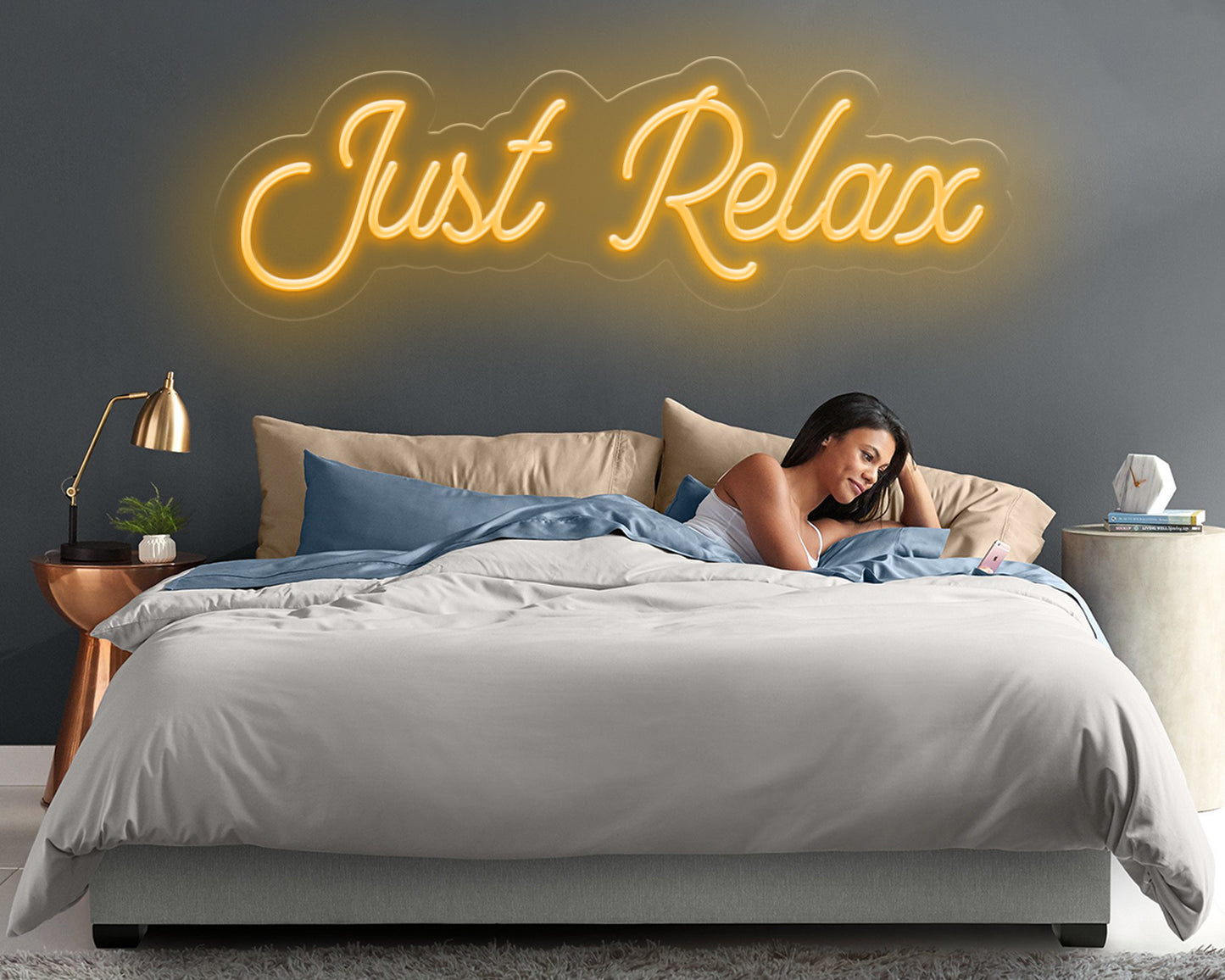 Just Relax Neon Sign