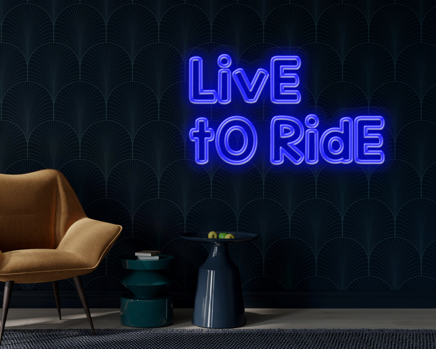 Live to Ride Neon Sign