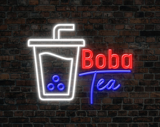 Boba Tea Neon Sign