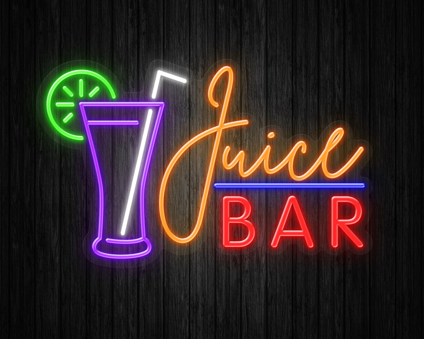 Juice Bar Neon Sign