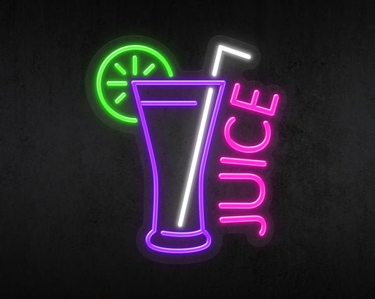 Juice Neon Sign