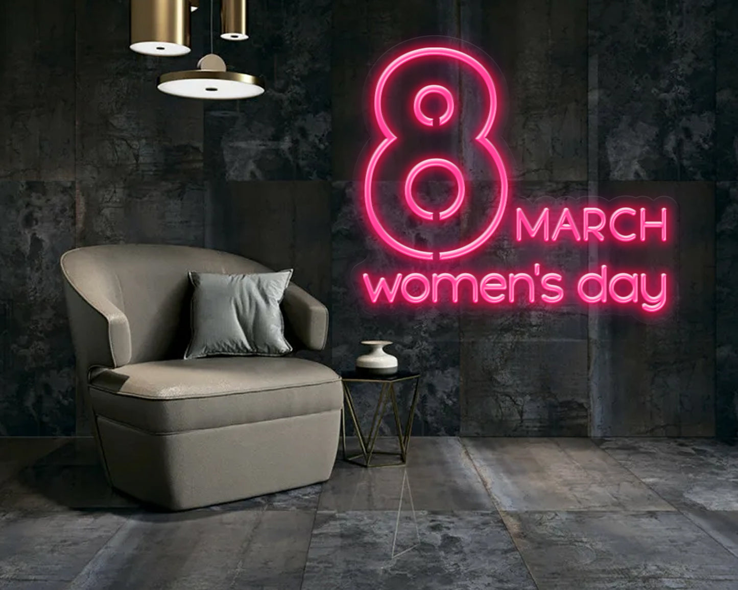 Women's Day Neon Sign