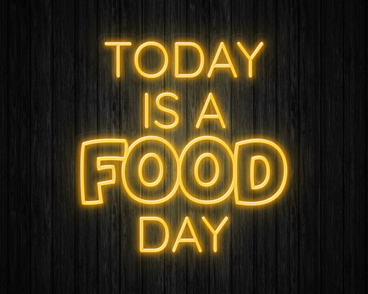 Food Day Neon Sign