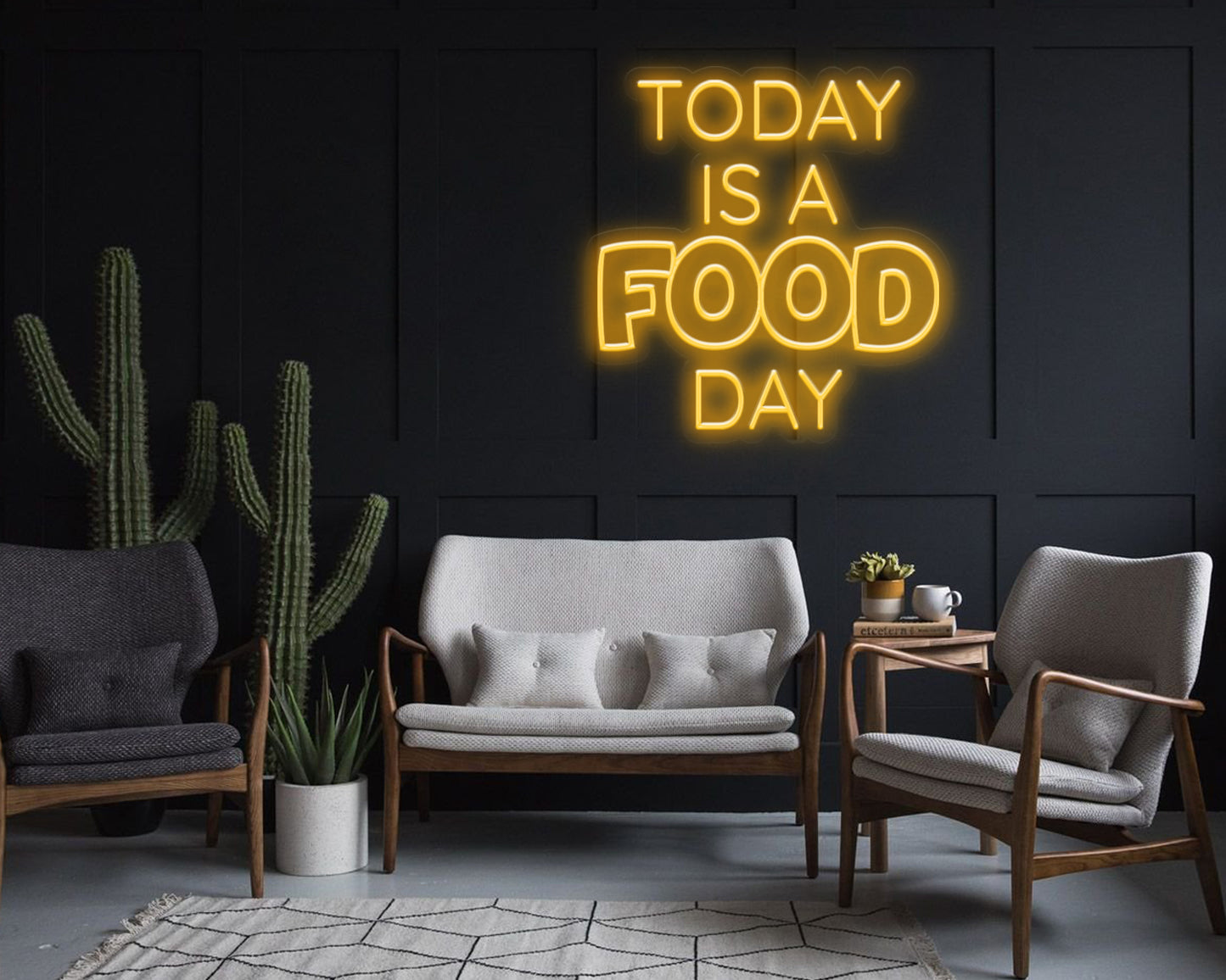 Food Day Neon Sign