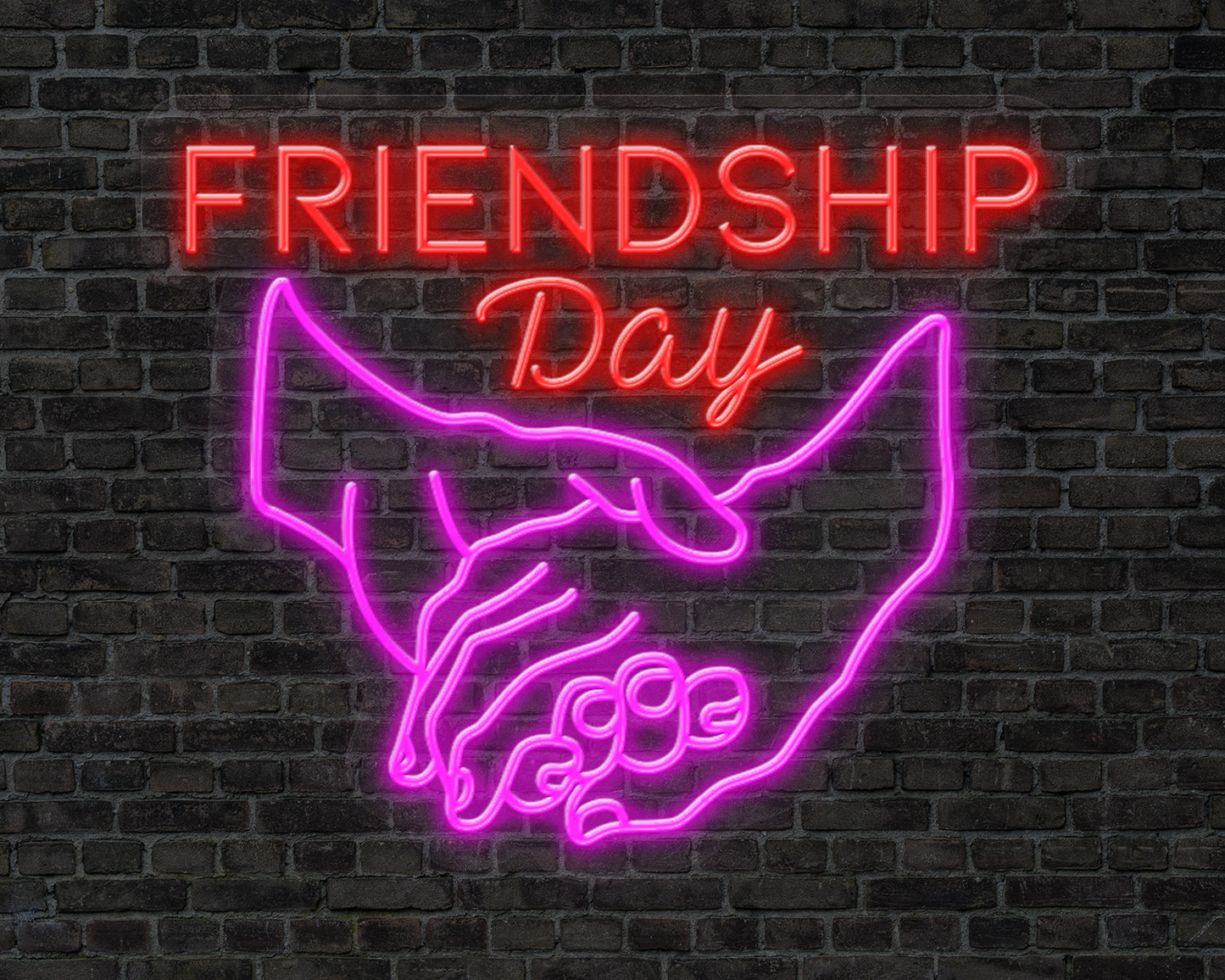 Friendship Day Neon Sign