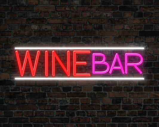 Wine Bar Neon Sign