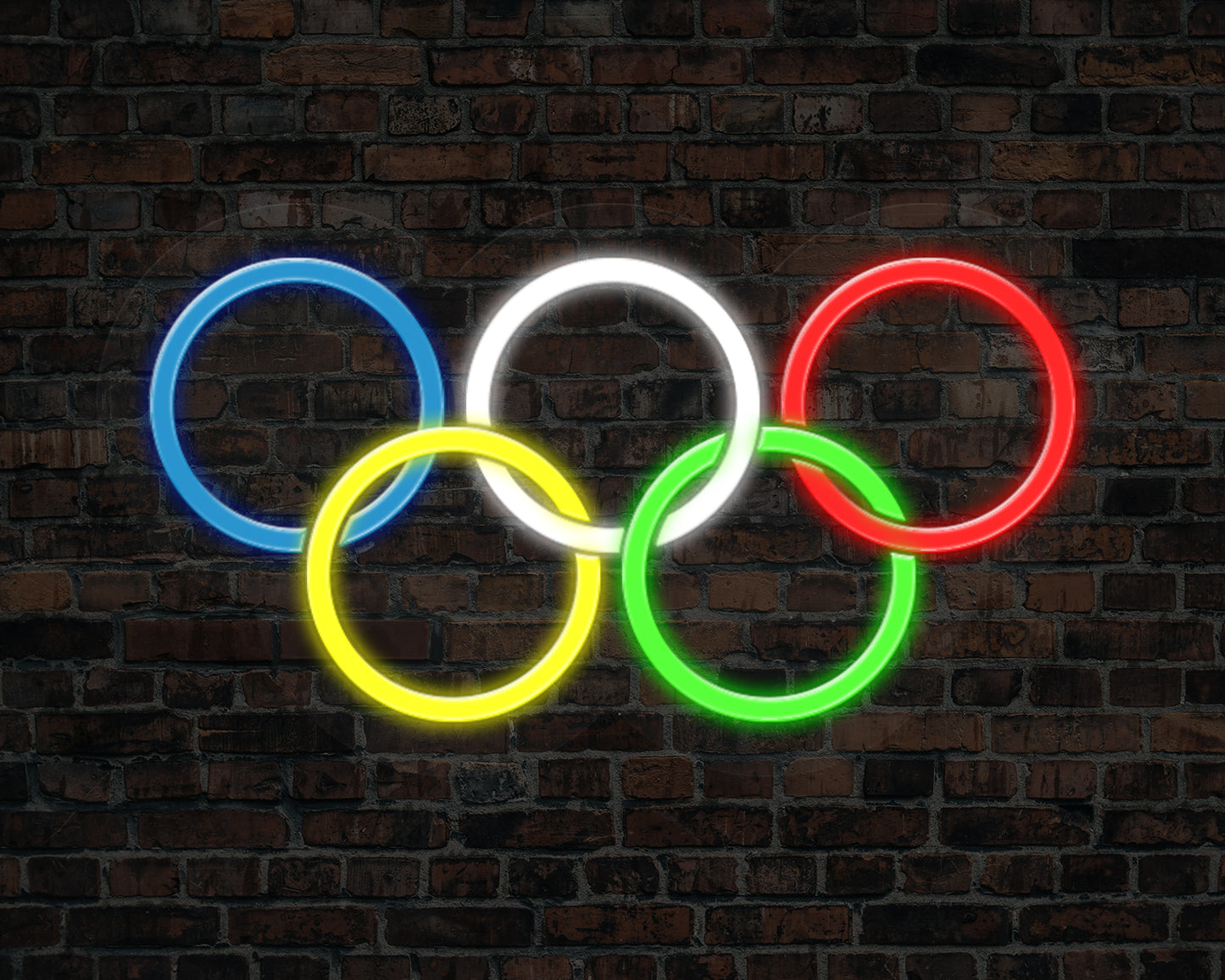 Olympics Rings Neon Sign