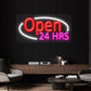 Open 24 HRS Neon Sign